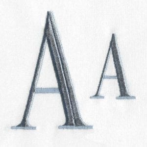Serif Alphabet