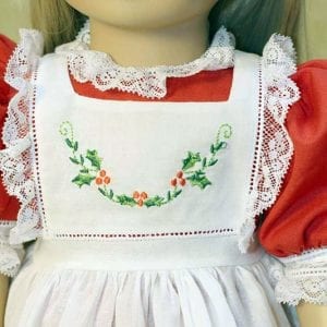 Holiday Dolly & Me Pinafore Dresses