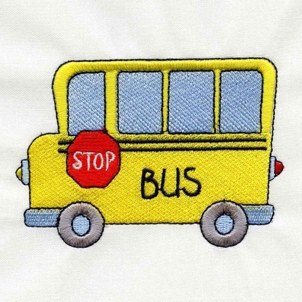 Back to School Embroidery