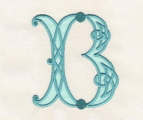 Celtic Alphabet - Applique