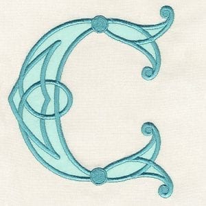 Celtic Alphabet - Applique