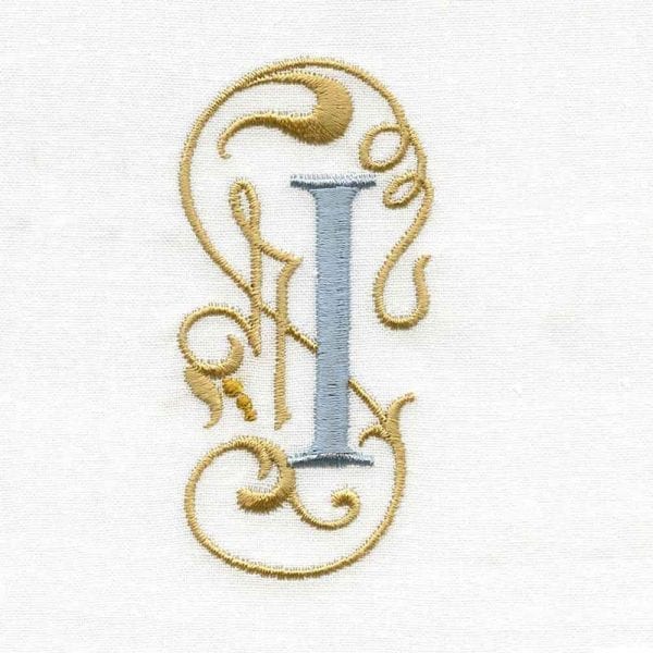 Victorian Scroll Alphabet