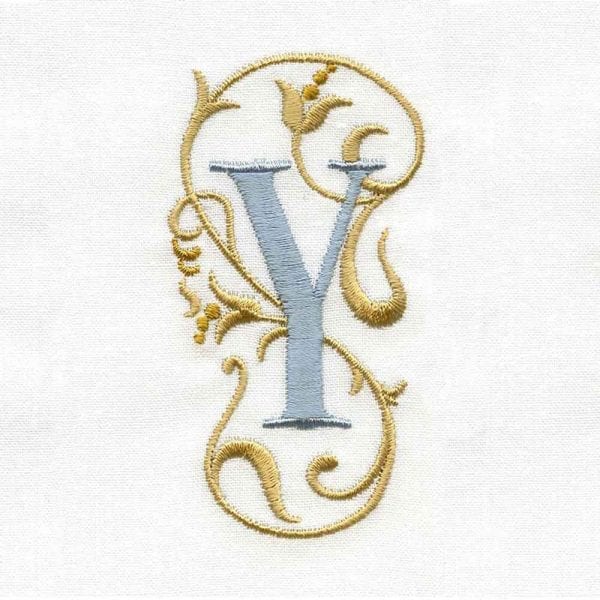 Victorian Scroll Alphabet