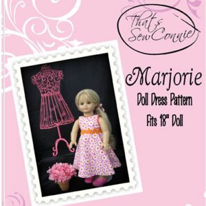 Marjorie Doll Dress - Digital Pattern