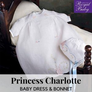 Princess Charlotte Baby Dress & Bonnet - Digital Pattern
