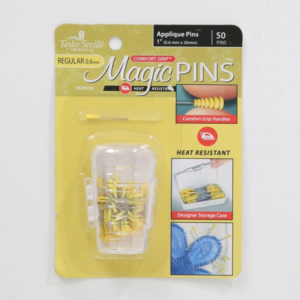 Magic Pins Applique Pins 1" 50 count by Taylor Seville