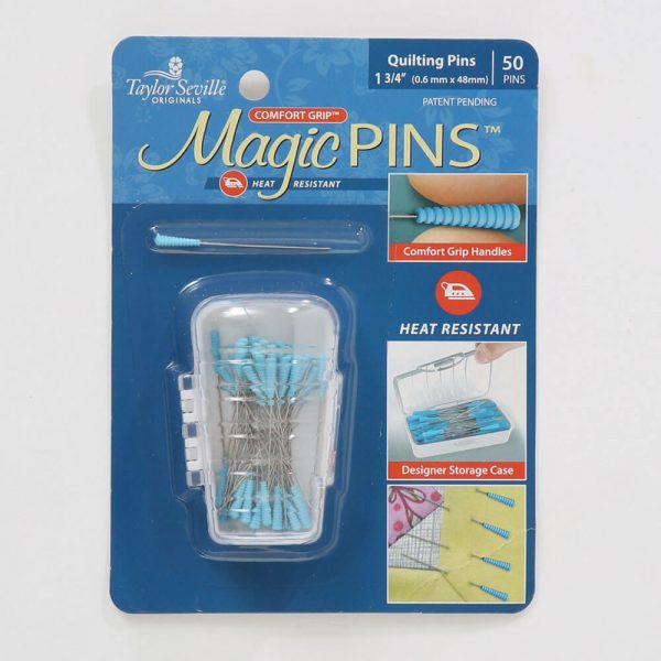 Magic Pins Quilting Pins 1-3/4" 50 count by Taylor Seville