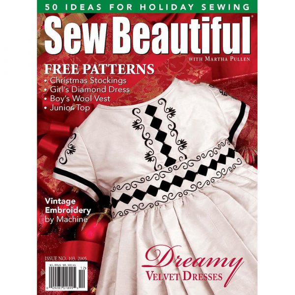 Sew Beautiful November/December 2005: Digital Issue #103