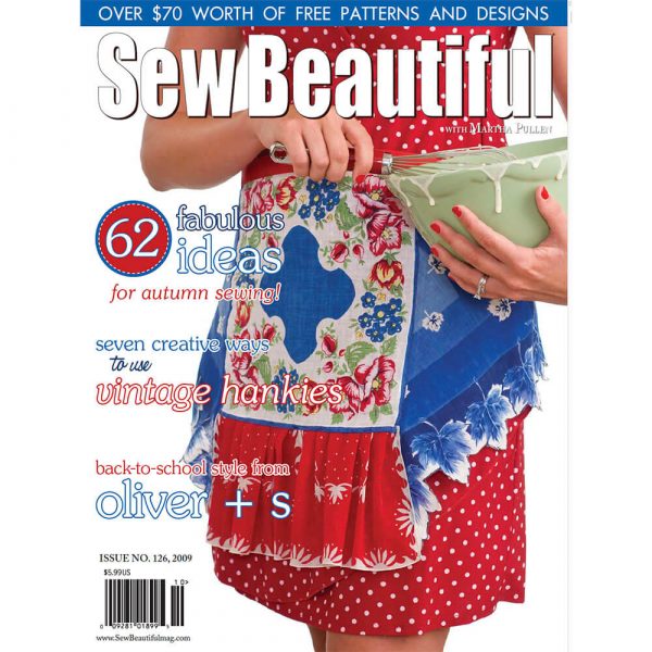 Sew Beautiful September/October 2009: Digital Issue #126