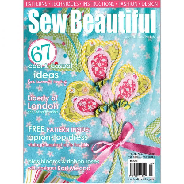 Sew Beautiful July/August 2010: Digital Issue #131