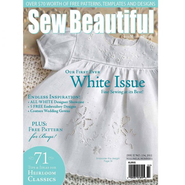 Sew Beautiful January/February 2011: Digital Issue #134