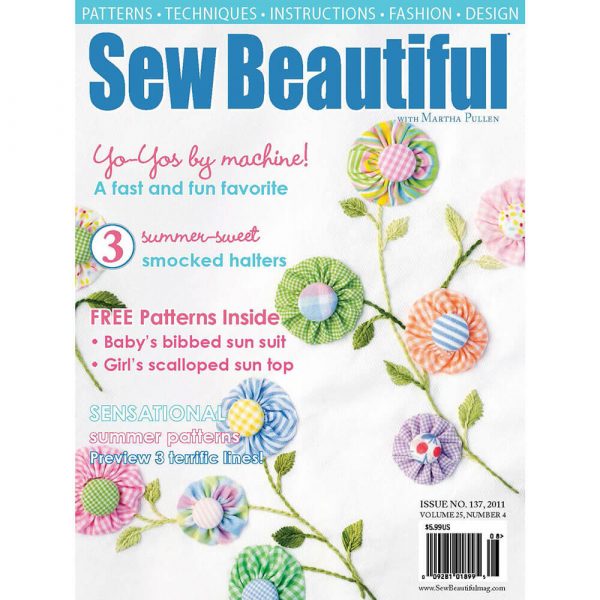 Sew Beautiful July/August 2011: Digital Issue #137