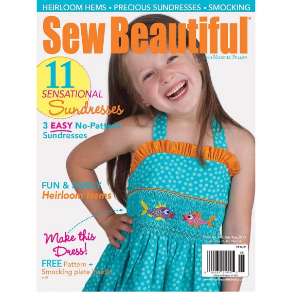 Sew Beautiful July/August 2012: Digital Issue #143