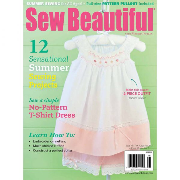 Sew Beautiful August/September 2012: Digital Issue #149