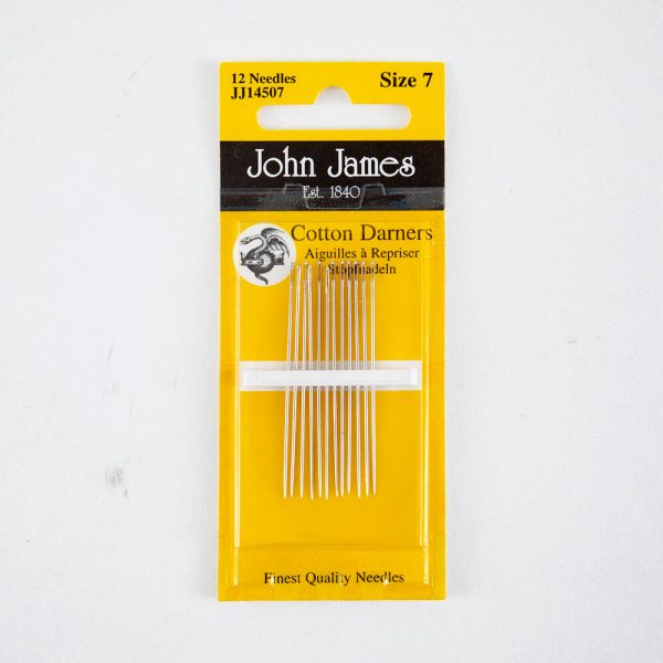 John James Cotton Darners size 7