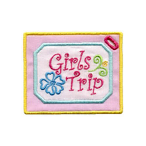 Girls Trip, Boys Trip & Plain Applique Designs for Tags