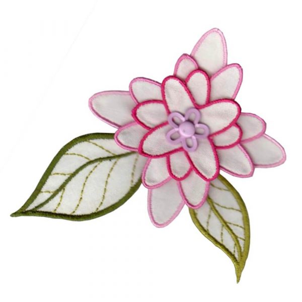 3D Applique Flower