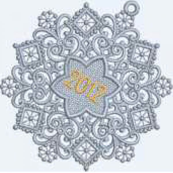 2012 Snowflakes and Poinsettia Arrangement