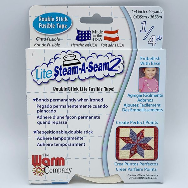 Lite Steam-A-Seam2 - 1/4" x 40 yards