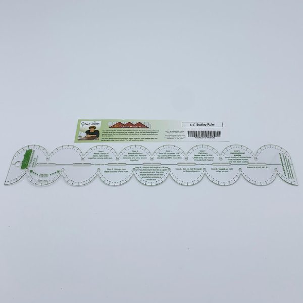 Quick Points 1/2" Scallop Ruler