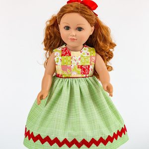 Polly Patchwork doll dress