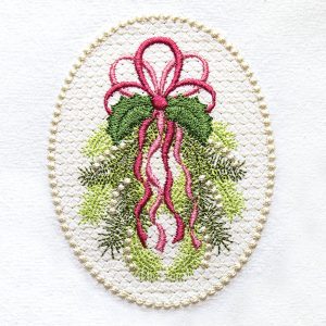 Evergreen Collection holiday machine embroidery Kathy Drew