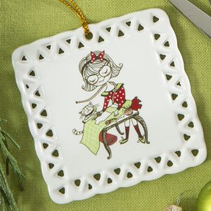sewing ornament