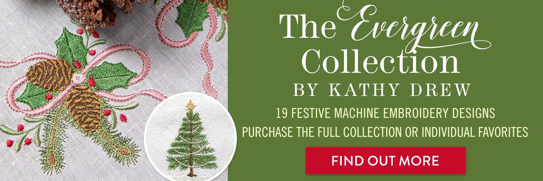 evergreen collection by kathy drew