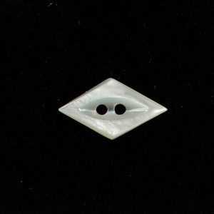 3/8" Flat Diamond – 2-Hole Heirloom Buttons (Set of 6)