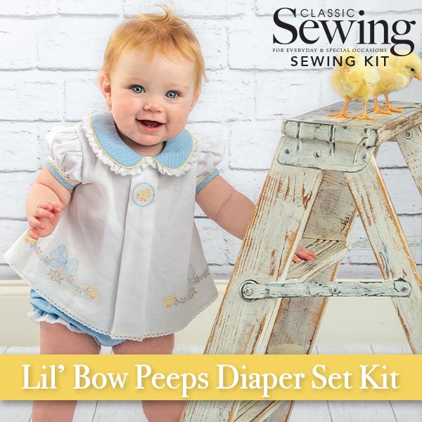 lil bow peeps diaper set