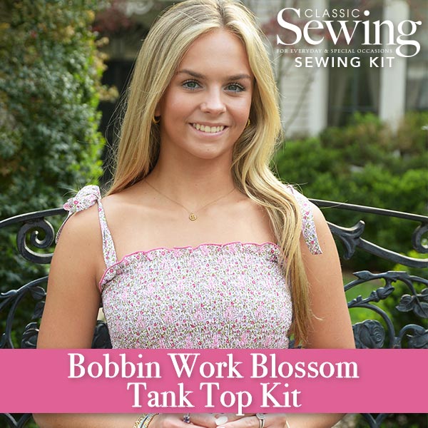 bobbin work blossom tank
