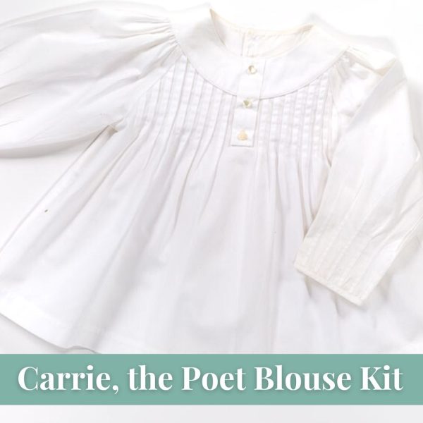 carrie poet blouse kit