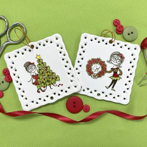 Sewing Christmas Ornament